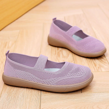 Damen Ballerinas Bequem Elastisch Elegant - BerlinGlamour