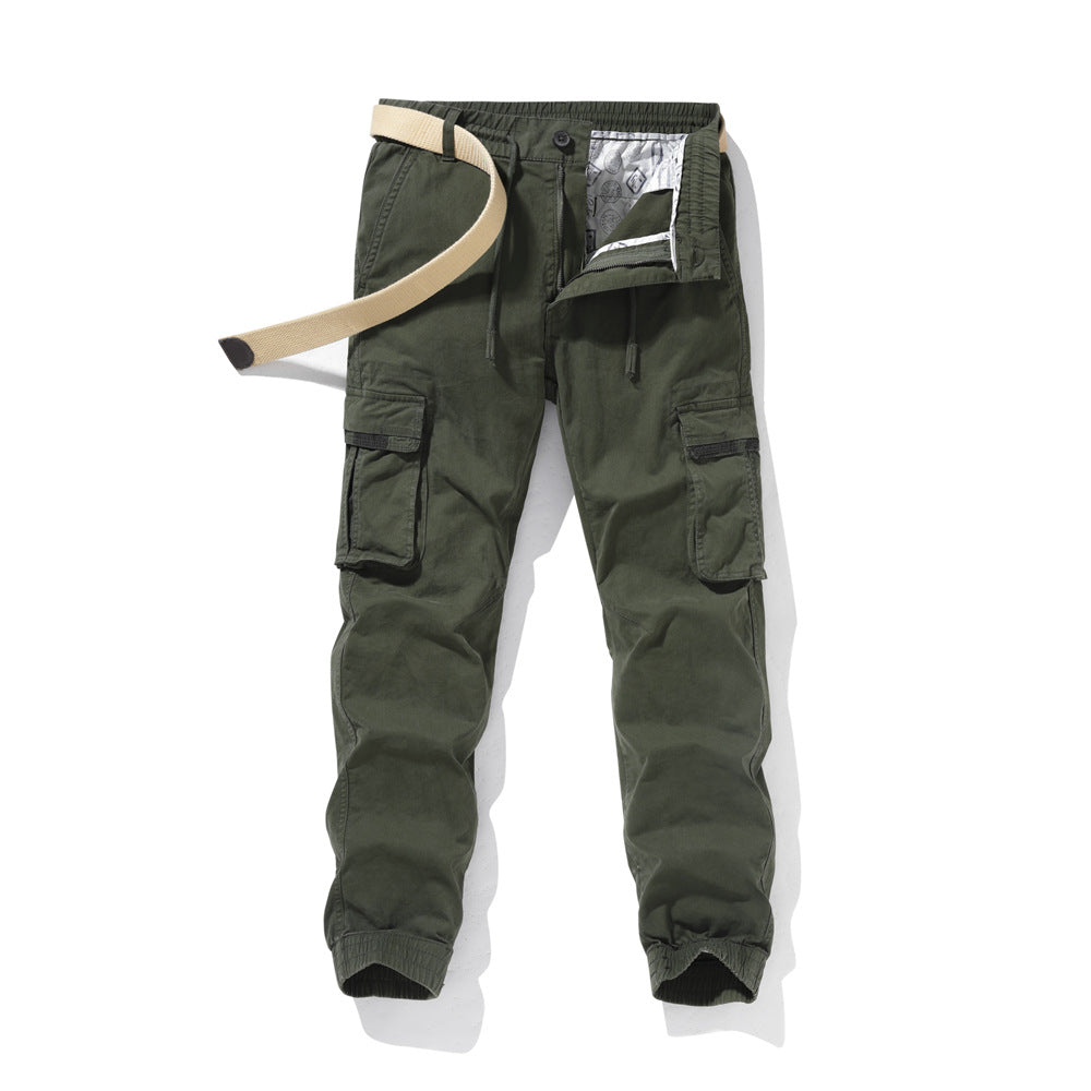 Herren Cargo-Hose Elastisch Praktisch Viel Taschen
