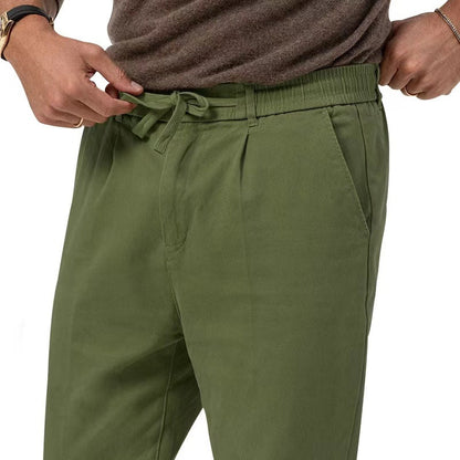 Herren Freizeithosen Bequem Elastisch Mit Stretch