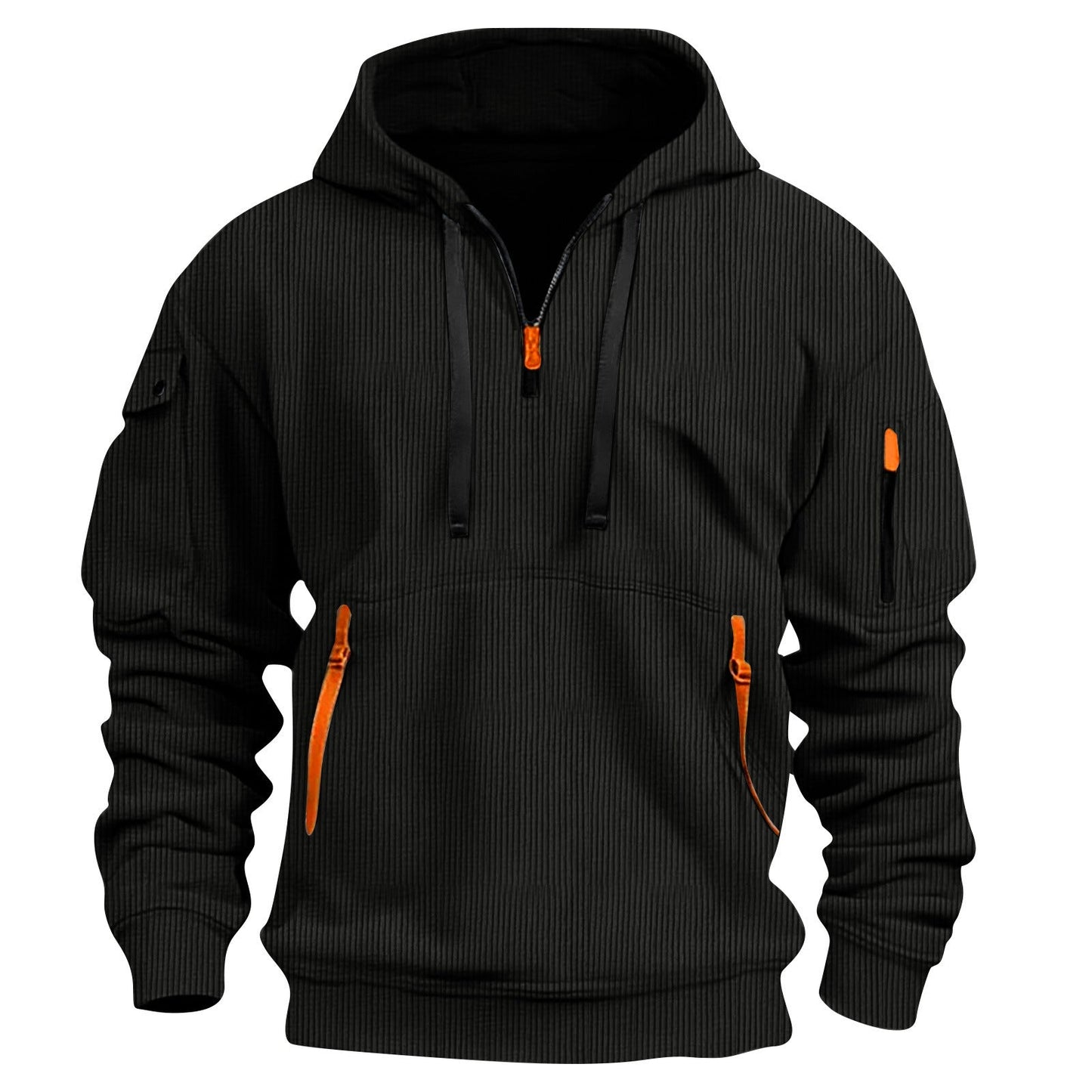 Herren Funktionspullover Sportlich Funktionell Warm