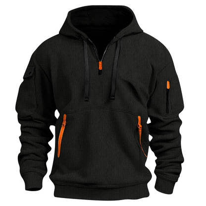 Herren Funktionspullover Sportlich Funktionell Warm