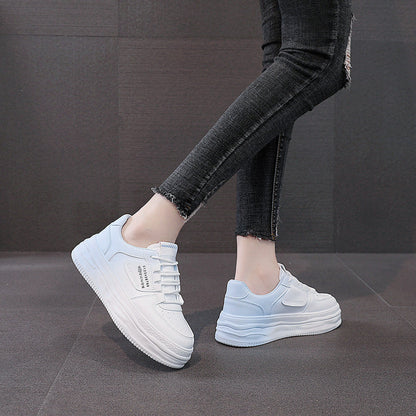 Damen Plateau Sneaker Komfortabel Dämpfung Modisch