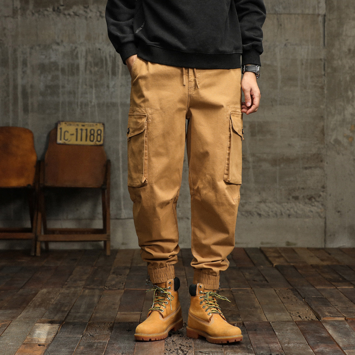 Herren Cargo-Hose atmungsaktiv Multifunktional - BerlinGlamour