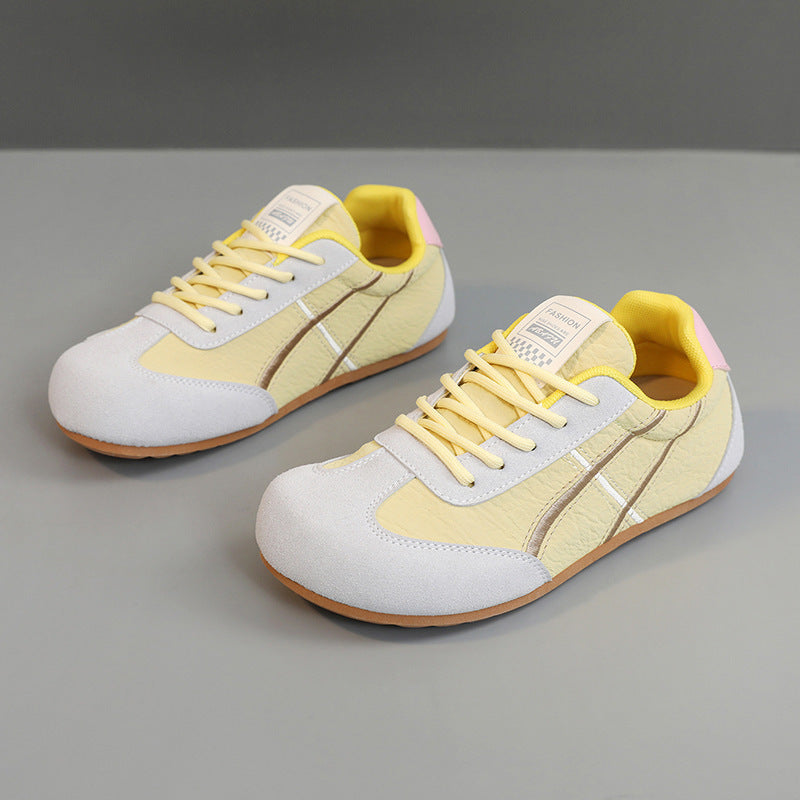Damen Sneaker Sportlich Bequem mit Weichem Fußbett
