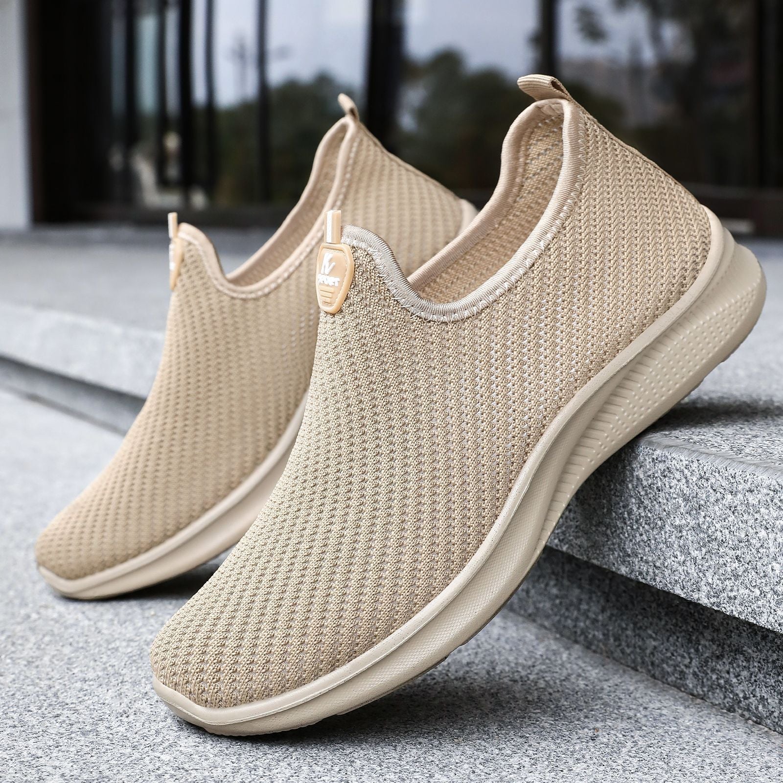 Damen Freizeitschuhe atmungsaktiv bequem schwarz - BerlinGlamour