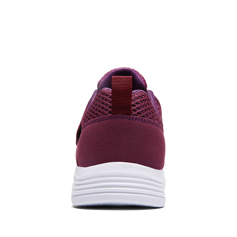Damen Sneaker Sportlich mit Klettverschluss Komfortabel