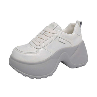 Damen Sneaker Sportlich Chunky atmungsaktiv Gepolstert