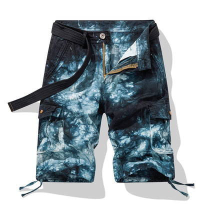Herren Cargo Shorts Bequem Flexibler Bund Vielseitig
