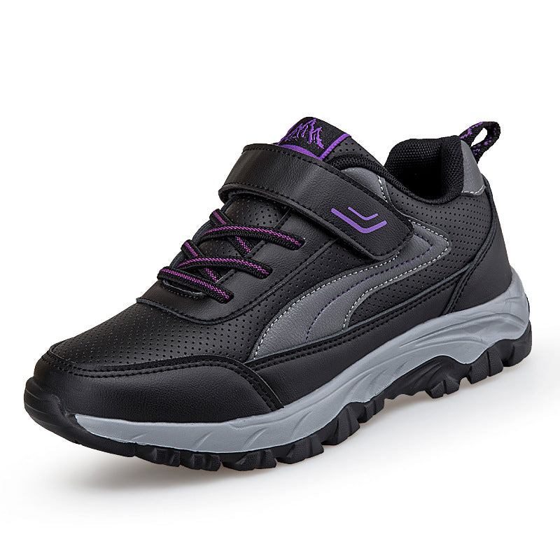 Damen Sneaker Sportlich atmungsaktiv Velcro Schuhe
