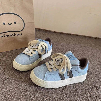 Damen Sneaker Freizeitschuhe Komfort Gummisohle Trendy