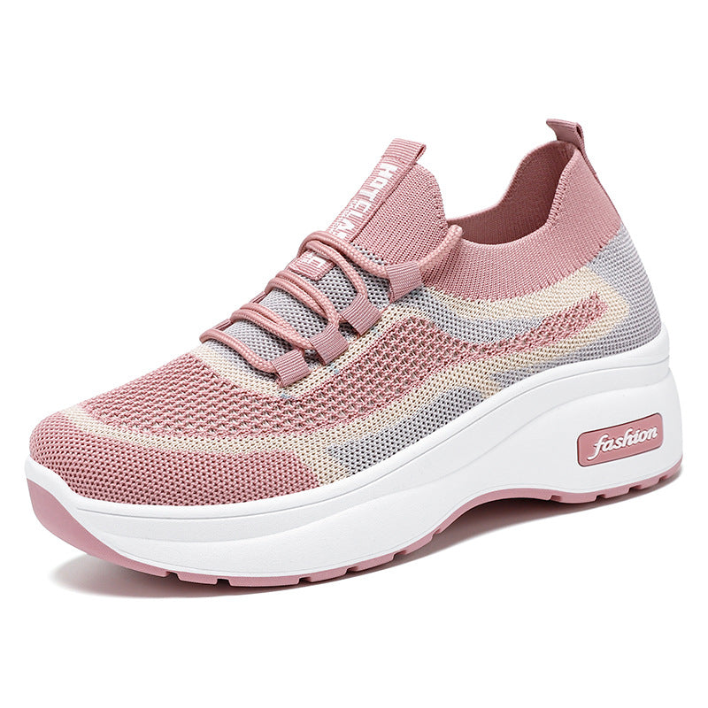Damen Sneaker Sportlich Bequem mit Dämpfungstechnologie