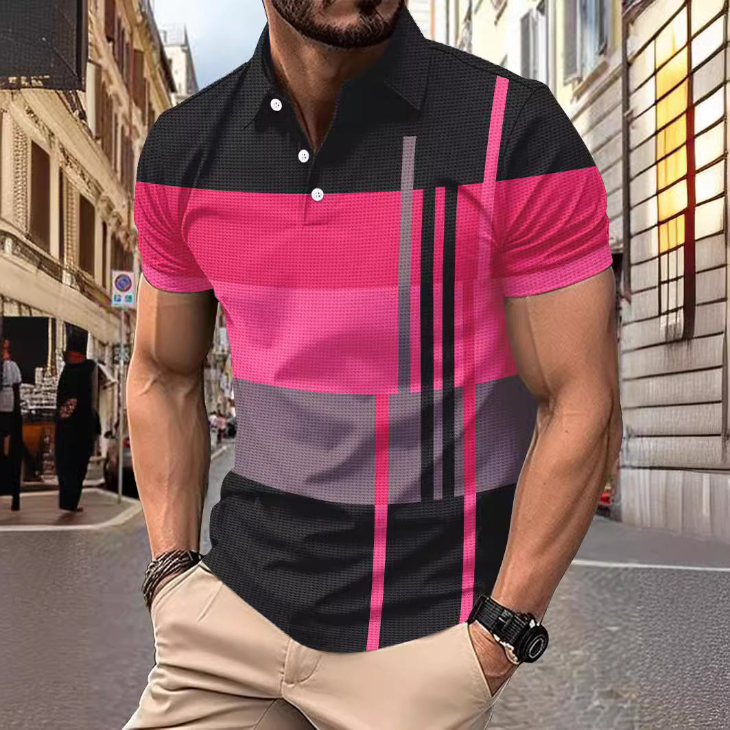 Herren Poloshirt Sportlich Piqué Qualität