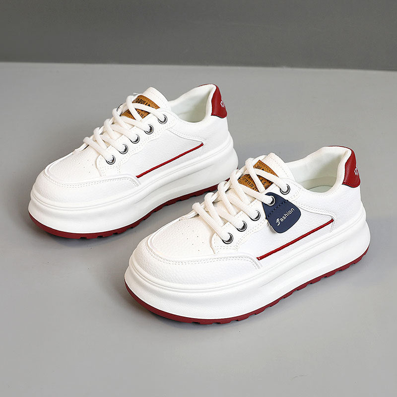 Damen Sneaker Chunky Sportlich Hoch Sohle Atmungsaktiv