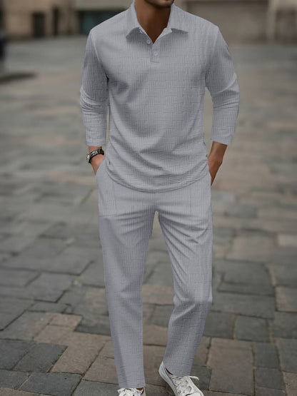 Herren Freizeitanzug Modern Geometrisches Muster Trendy