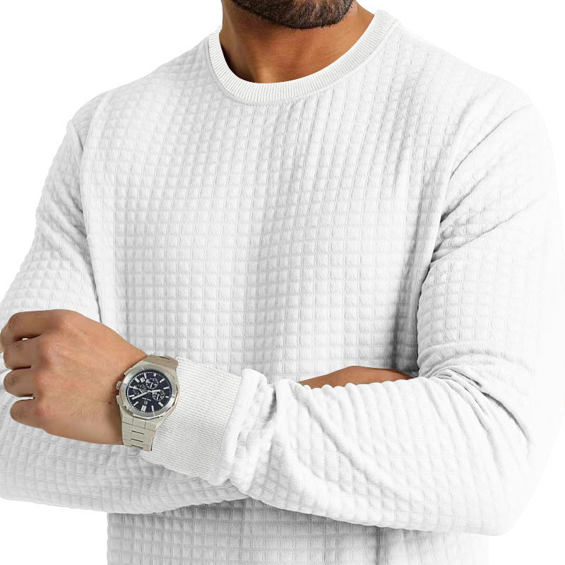 Herren Sweatshirt Waffelstruktur Modern Berlin Style