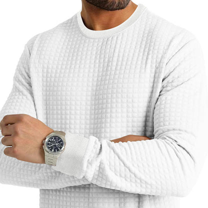 Herren Sweatshirt Waffelstruktur Modern Berlin Style