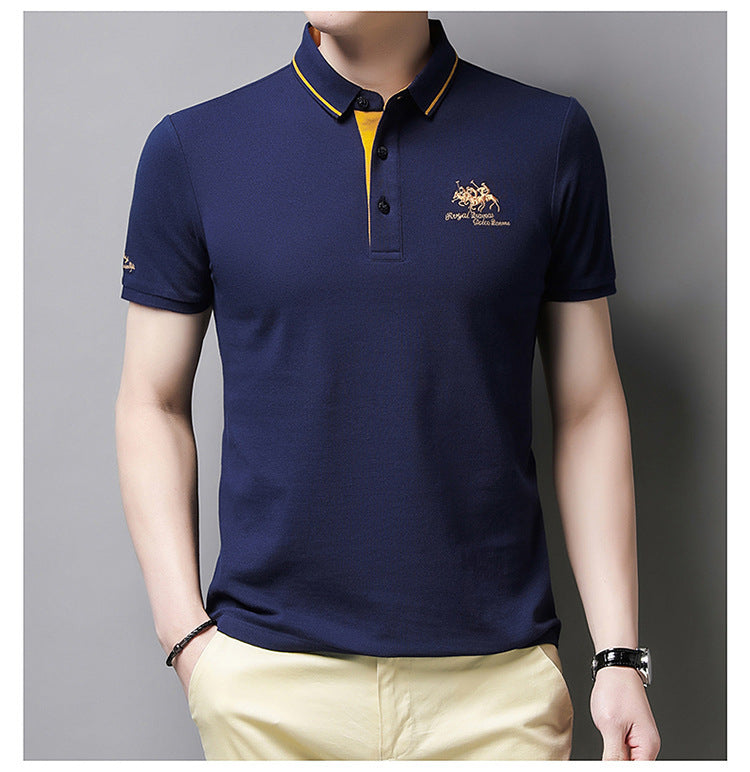 Herren Polohemd Kurzarm Modern