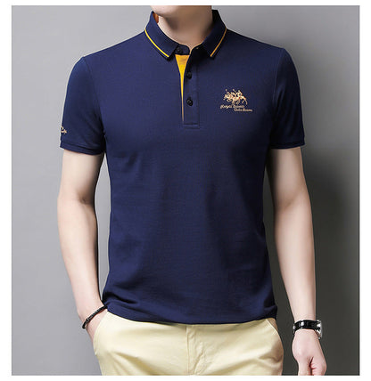 Herren Polohemd Kurzarm Modern