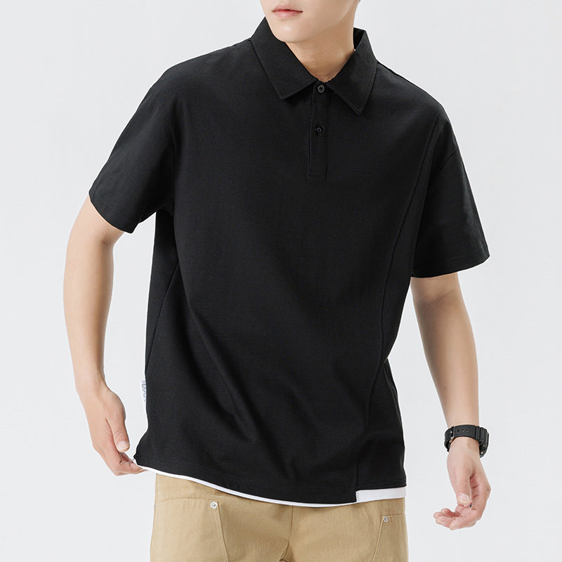 Polohemd Herren Modern Slimfit Elegant