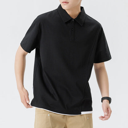 Polohemd Herren Modern Slimfit Elegant