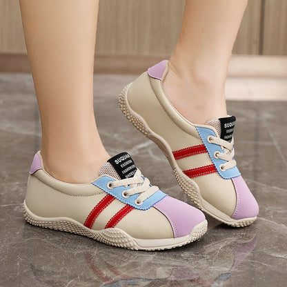 Damen Sneaker Sportlich Atmungsaktiv Farbenfroh