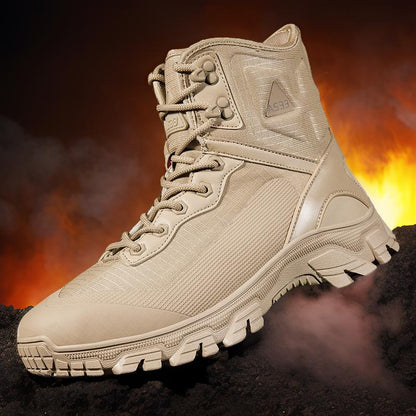 Trekkingstiefel Herren Wanderschuhe Waterproof Atmungsaktiv - BerlinGlamour