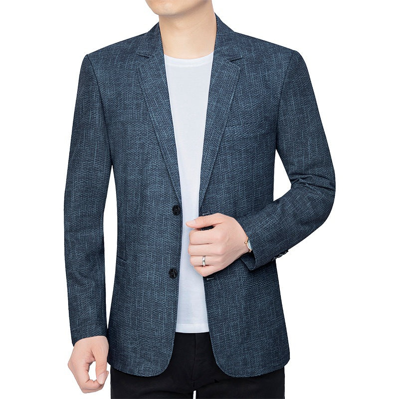 Herren Blazer Jacke Modern Slimfit Taschen