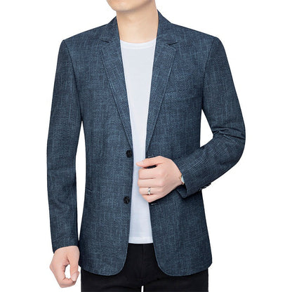 Herren Blazer Jacke Modern Slimfit Taschen