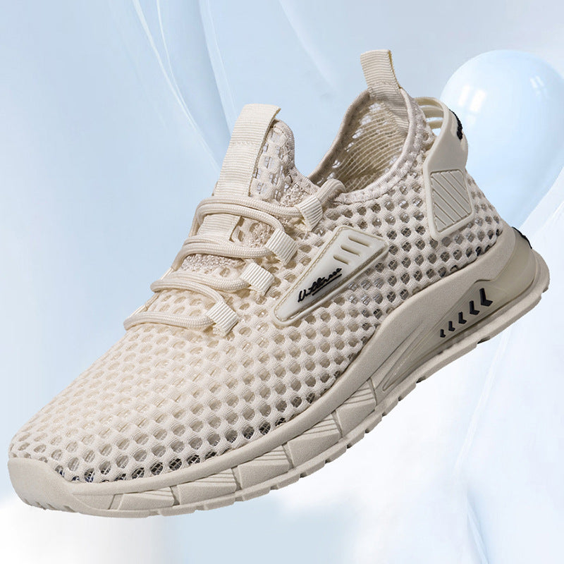 Damen Laufschuhe Atmungsaktiv Sportlich Schwarz