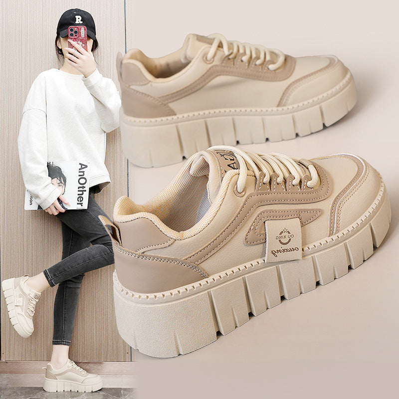 Damen Sneaker Plattform Sportlich Komfortabel - BerlinGlamour