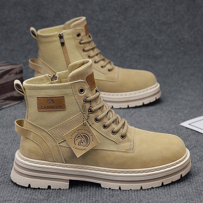Damen Stiefel High-Top Robust Schnellschnürung Winter