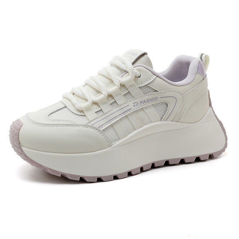 Damen Sneaker Sportlich Chunky Atmungsaktiv Comfort