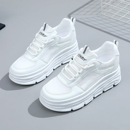 Damen Sneaker Bequem Laufsohle Hoch Damen Schuhe