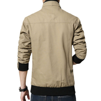 Herren Freizeitjacke Modern mit vielen Taschen