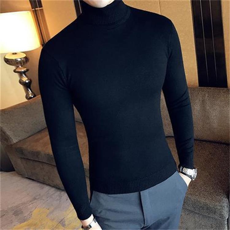Herren Rollkragenpullover Elegante Mode aus Baumwolle