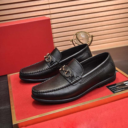 Herren Mokassins Luxus Leder Elegantes Design