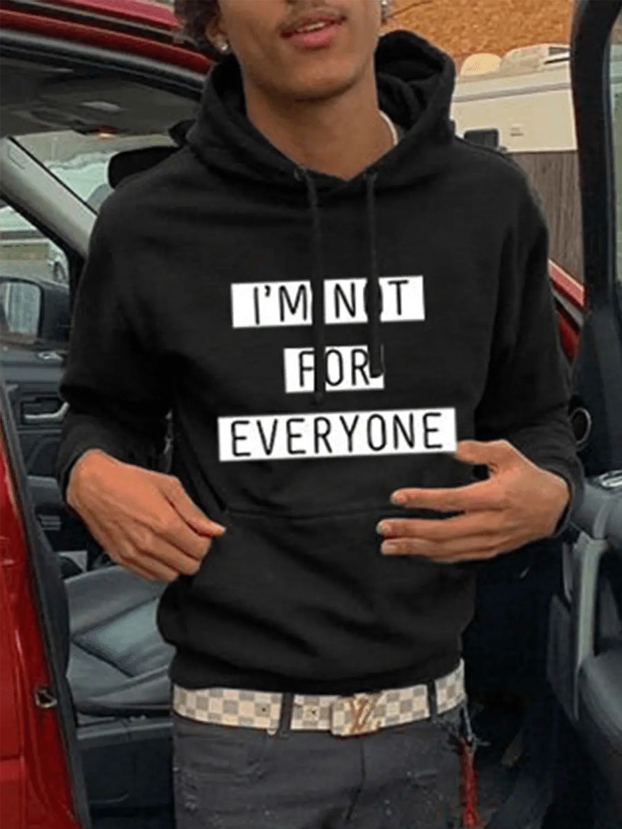 Herren Sweatshirt Hoodie auffällig Kängurutasche - BerlinGlamour