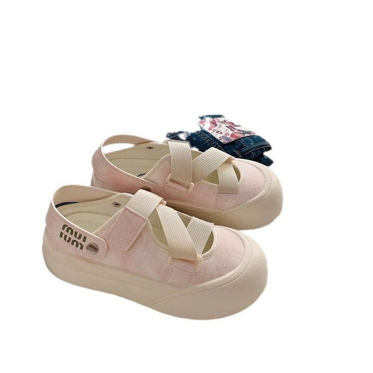Damen Clogs bequem mit verstellbaren Riemen Komfort Sohle