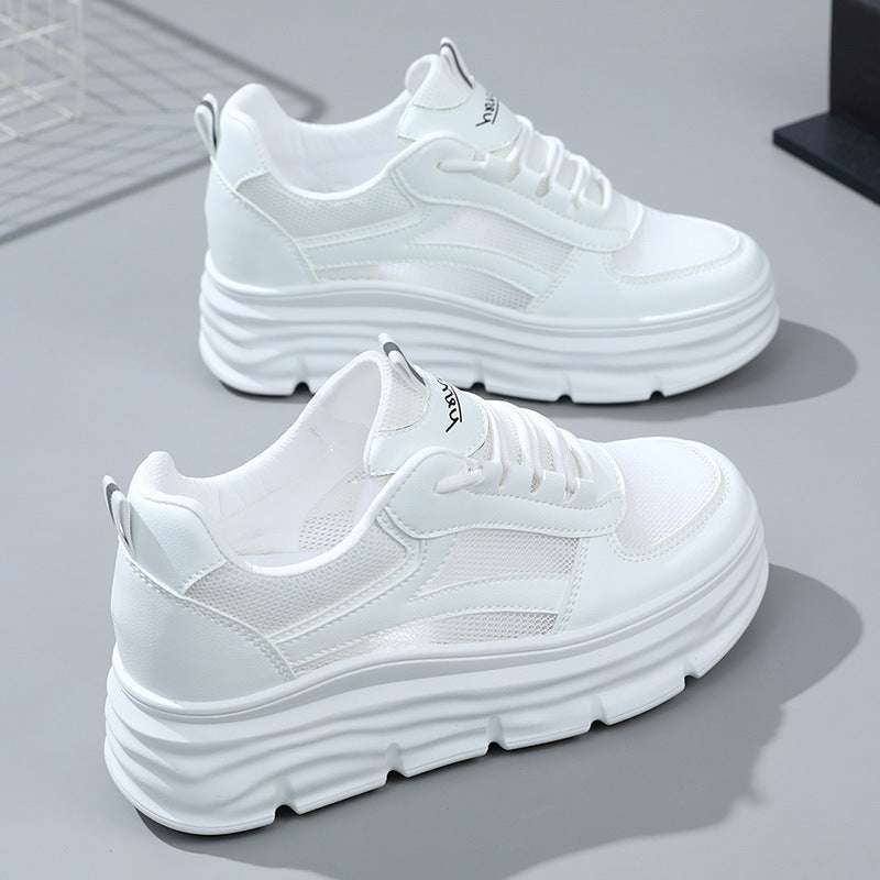 Damen Sneaker Bequem Laufsohle Hoch Damen Schuhe - BerlinGlamour