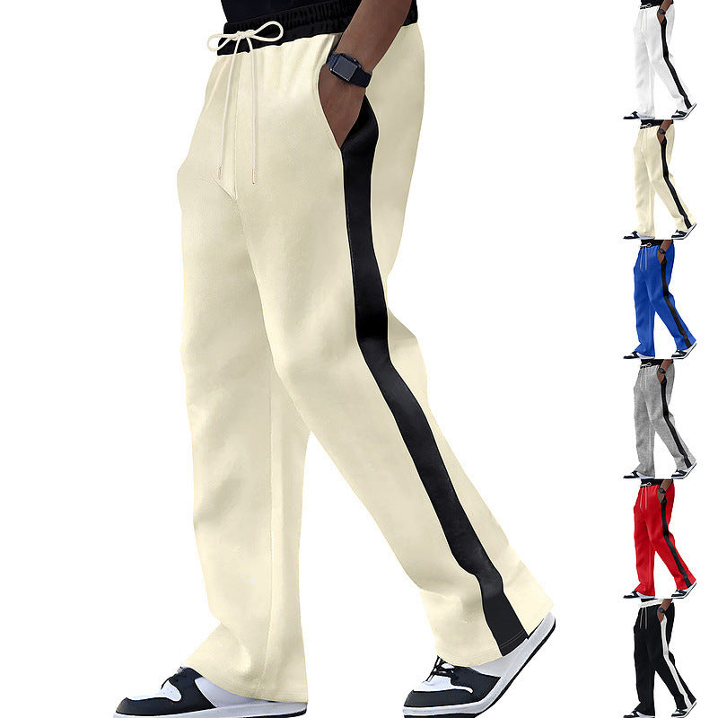 Herren Sport Sweatpants mit Kontraststreifen Modern