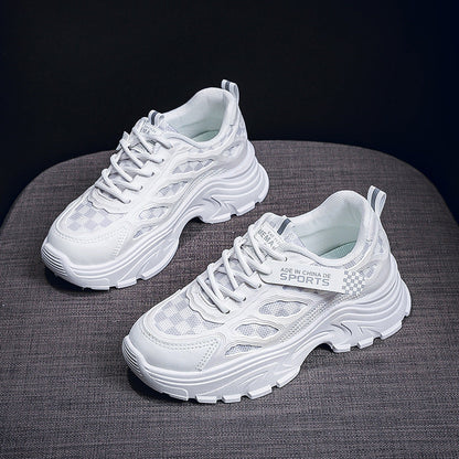 Damen Laufschuhe atmungsaktiv Mesh Sohle Komfort Sneaker