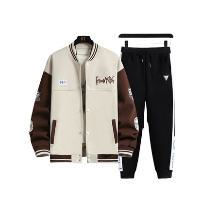 Herren Hoodie-Set Sportlich mit Grafiken Modern