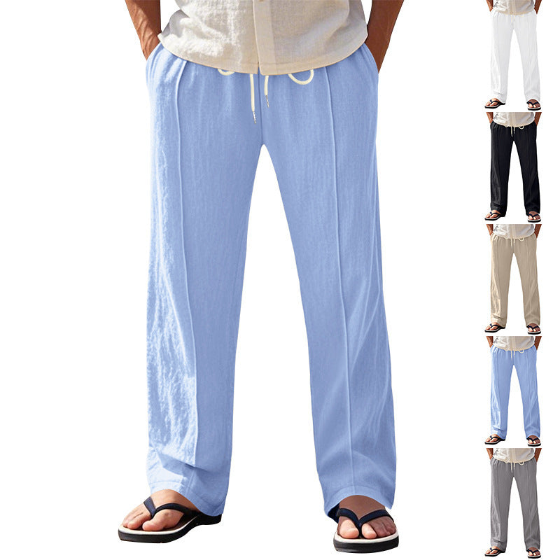 Herren Strandhose Elastisch Mit Taschen Sommer - BerlinGlamour