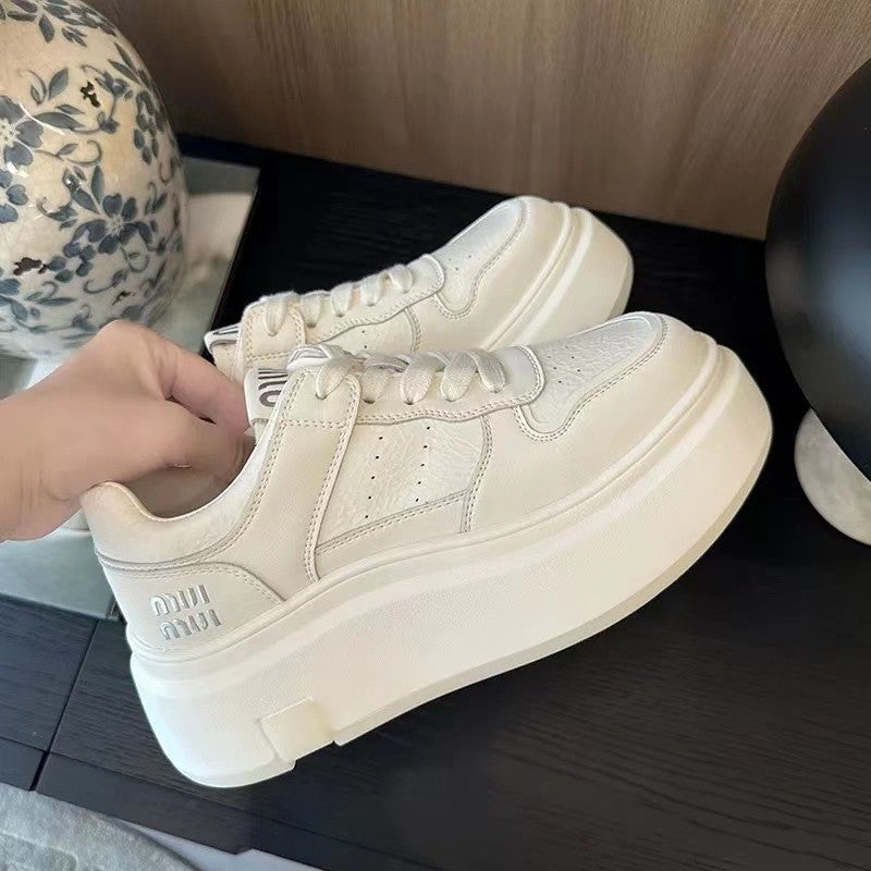Damen Sneaker Hoch Plattform Bequem Ergonomisch