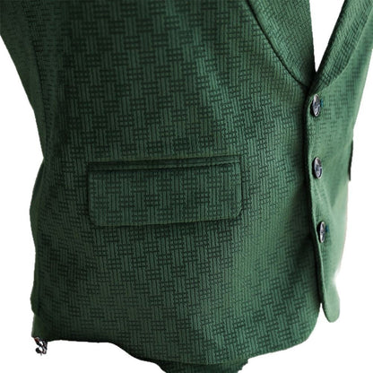 Herren Anzugweste Elegant Strukturiert Modern