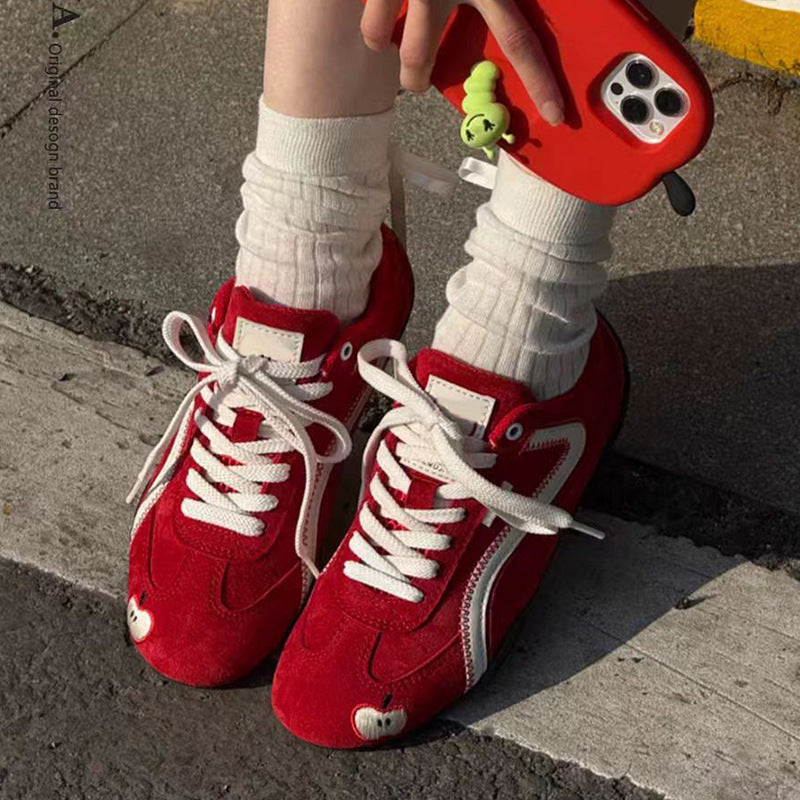 Damen Sneaker Atmungsaktiv Modern mit Applikationen