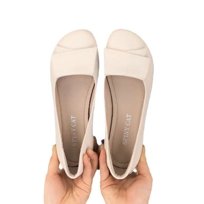 Damen Ballerinas Elegante Schleife Komfortabel Flach