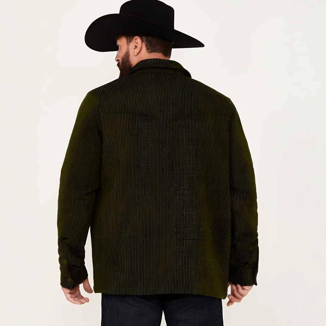 Herren Winterjacke Modern mit Taschen Warm