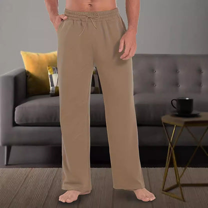 Bequeme Herrenhose Freizeit mit verstellbarem Bund und Seitentaschen - BerlinGlamour