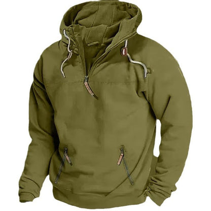 Herren Fleece-Pullover Sportlich Vielseitig Warm
